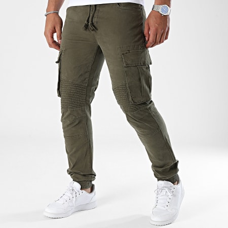 John H - Khaki groene Cargo broek